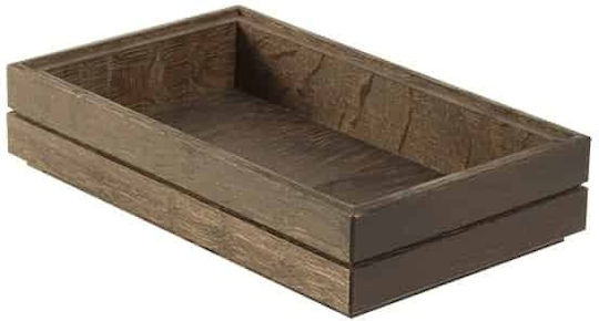 Cutie De Prezentare Din Lemn Pentru Bufet Gn1/4 25.6x16.2x5.7cm Havana Black Select Concept