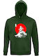 Hoodie Unisex Organic " Empire Wave Star Wars " Dark Green