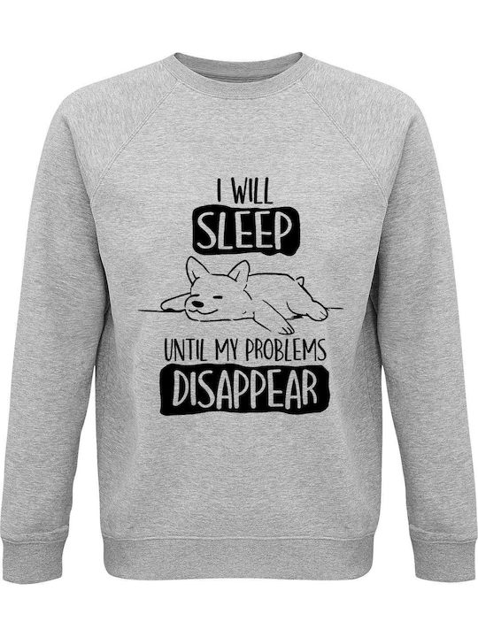 Unisex Organic Cotton Sweatshirt I Will Sleep U...