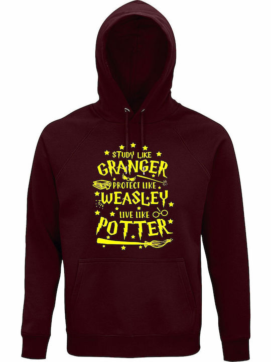 Hoodie Unisex Organic " Study Like Granger Prot...