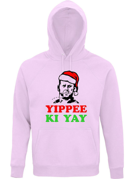 Unisex Kapuzenpulli Bio-Baumwolle "Yippee Ki Ya...