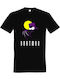Tricou Unisex Bartman Bart Simpson Este Batman Negru