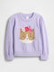Kinderpullover Langarm Orchid