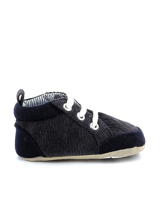 Weiche Sohlenschuhe für Babys Jungen Bubble Bobble in Blau A2191__3