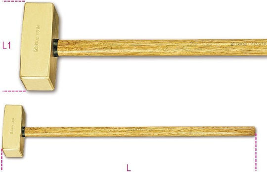 Beta 1381ba Heavy Antispark Wooden Handle Beta 1381ba/mr8000 Replacement Handle