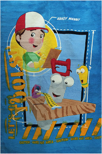 Χαλί 140x200cm Πολύχρωμο Vasilas Home Handy Manny 802