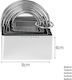 Ebest Tortenring Quadratische Metallische 24305202 5 Stück