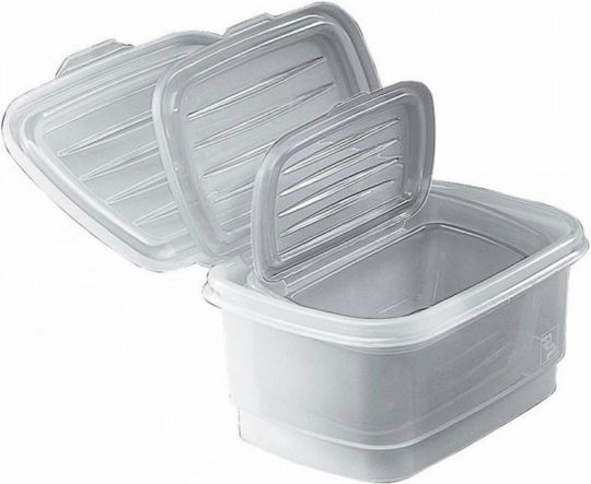 Ramaccioti Plast Δοχείο Τροφίμων Πλαστικό Ορθογώνιο Βαθύ Σετ 3τεμ 011807
