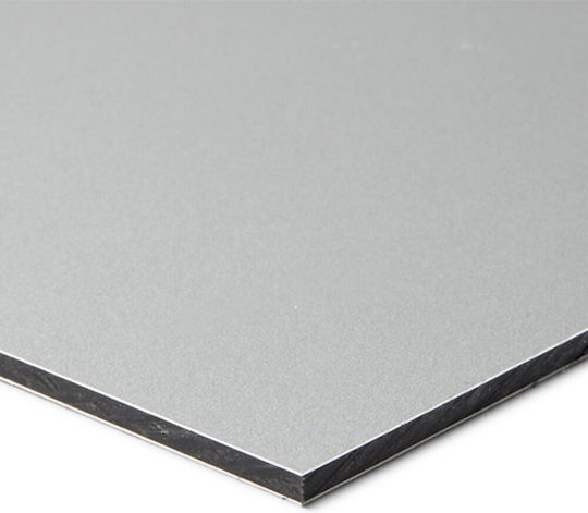 Panou Aluminiu Etalbond 150x420x0,4cm Negru Alb