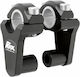 Rox Speed Fx Handlebar Clamps 22mm 28.6mm +50 8mm Elite 1r-p2sek Kawasaki Kle 650 Abs 07-20 Triumph Scrambler 865 06-16 2pcs Black