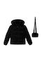 Kids' Casual Jacket with Hood Black