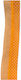 Markas Κορδέλα Μονής Όψης Καρώ & Πουά 35mmx9m Orange White 48390
