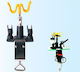Airbrush Holder BD-15 Up to 4 Airbrushes Table Mounting Air Regulator Bracket
