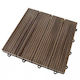 Forestar Decking Tiles 11 WPC Dark Brown 30x30cm 1m²