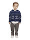 Kids' Set with Pants Winter 3pcs White, Olive, Dark Blue