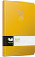 Gipta Diary Verona 2026 Daily 13×21 Yellow 626-1613-82