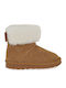 Wildleder Kinderstiefel Tabac Braun