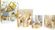Τσαντα Χριστουγεννιατικη Χρυσοτυπια 31cm X 40cm X 12cm 0402316 12 Τεμάχια