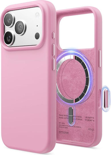 Elago Back Cover Σιλικόνης / Πλαστικό Ροζ (iPhone 17 Pro)