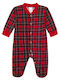 Minerva Babystrampler Langärmliges Red