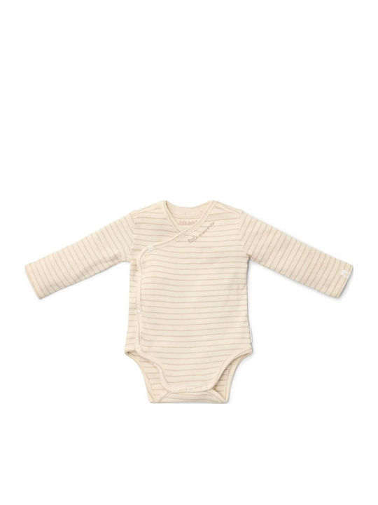 Little Dutch Бебешко Боди Дълъг ръкав Soft Beige
