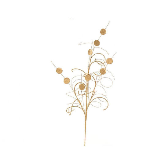 Golden Branch with Balls H85cm