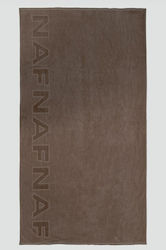 Naf Naf Strandtuch Braun Naf Naf Strandtuch Braun