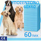 Nannys Pet Floor Diaper for Pets 60 Pcs 60x60cm Adhesive Strips