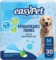 Easypet Επιδαπέδιες Πάνες Κατοικίδιο Σας – M – 60x60cm – 30 Τεμαχίων X 6