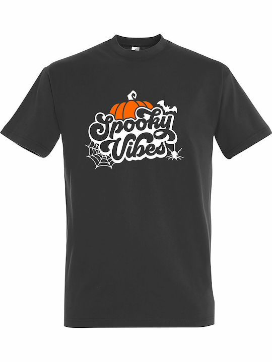 Unisex T-shirt Spooky Vibes Halloween Vibes Dar...