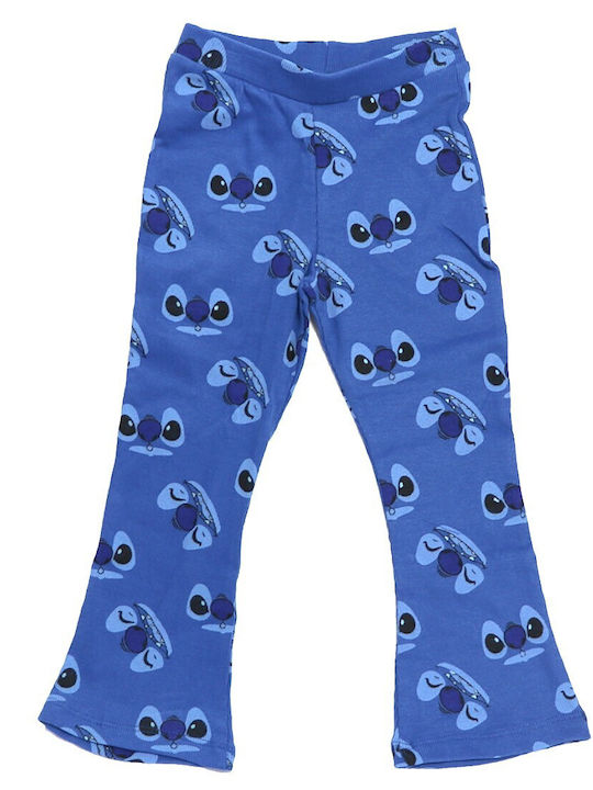 Kinder Leggings Lang Blue Lilo & Stitch
