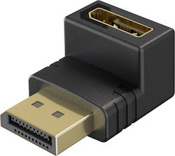 Goobay 77130 DisplayPort male σε DisplayPort female