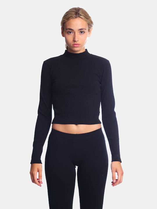 Women's Athletic Blouse Black