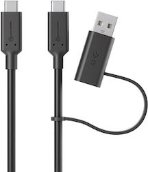Alogic USB to Type-C Cable 1.2m ELCCA3212-BK
