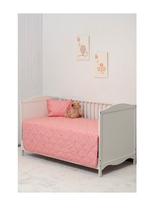 Naf Naf Little Hello Star 304 Pink Κουβερλί Κουβερλί Σετ Naf Naf Little Hello Star 304 Pink Κουβερλί Κουβερλί Σετ