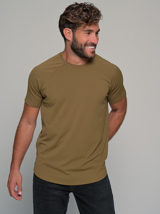 Ben Tailor Bellissimo T-shirt Λαδί