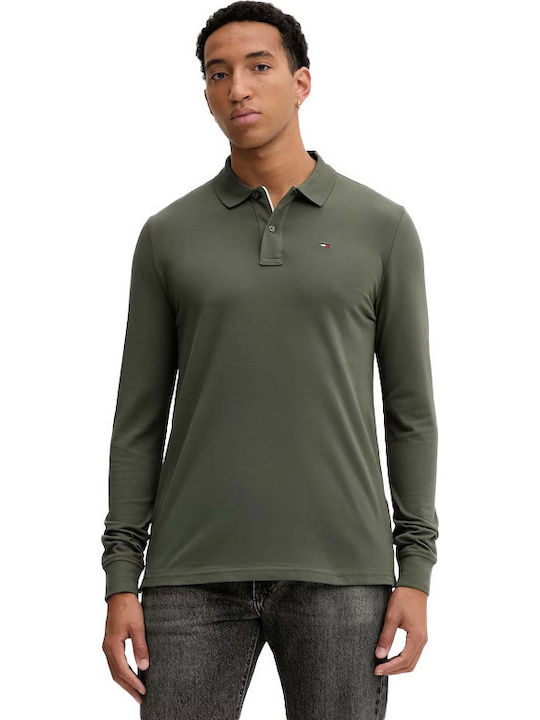 Tommy Hilfiger Polo Herrenbluse Kurzarm Pewter ...