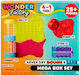 Mga Wonder Factory Nisip și Plasticină Never Dry Set Mega Casetă 595298