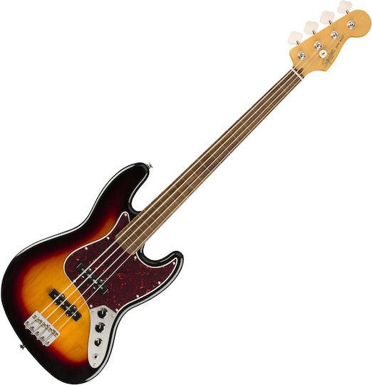 Fender Електрическо бас китара Classic Vibe 60's Jazz Безжични