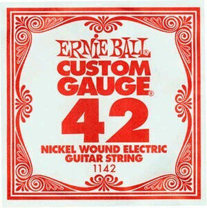 Ernie Ball Slinky Nickel Μονή Χορδή Ηλεκτρικής Κιθάρας 42"