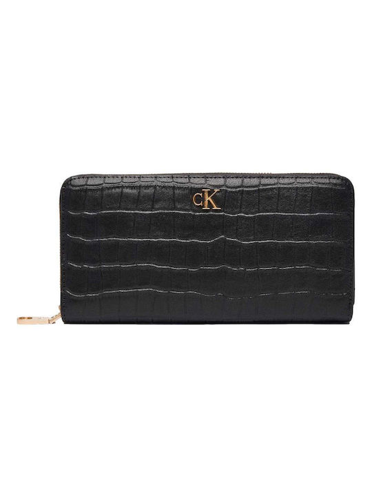 Large Women's Wallet Classic Black