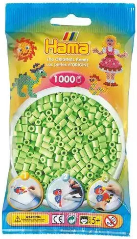 Hama Mosaikperlen 207472 1-26 1000 Stück Grüne
