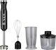 IQ Handmixer mit Inox-Stab 600W Schwarze