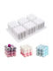 Formă de Patiserie pentru Chec Rotund din Silicon 3x3x5.74buc 1buc