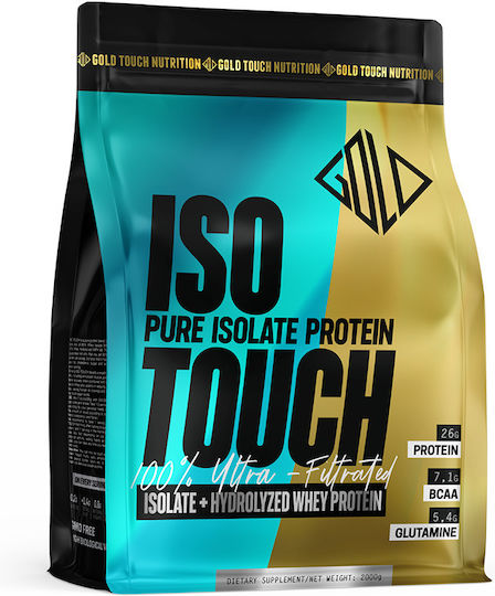 GoldTouch Nutrition Premium Iso Touch 86% Organic Protein Whey with Flavor Abu Dhabi chocolate (coconut) 2kg