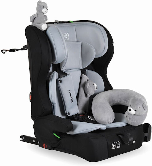 Moni Security Καθισματάκι Αυτοκινήτου i-Size με Isofix Space Grey 9-36 kg