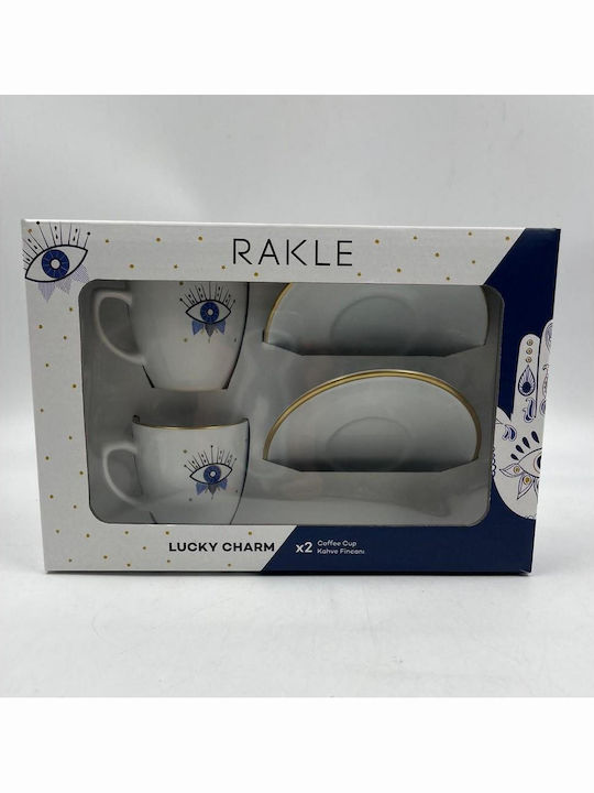 Oriana Ferelli Set of Cups Coffee Porcelain 2pcs