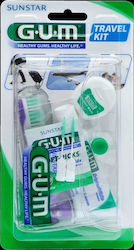GUM Travel Kit 156 Οδοντόβουρτσα Μωβ GUM Travel Kit 156 Οδοντόβουρτσα Μωβ