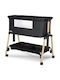 Lorelli Cradle Millie with Mattress and Wheels Black