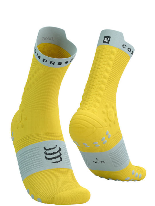 Compressport Pro Racing Жълти 1 чифт